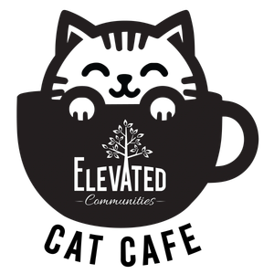 Elevated Communities Cat Cafe logo